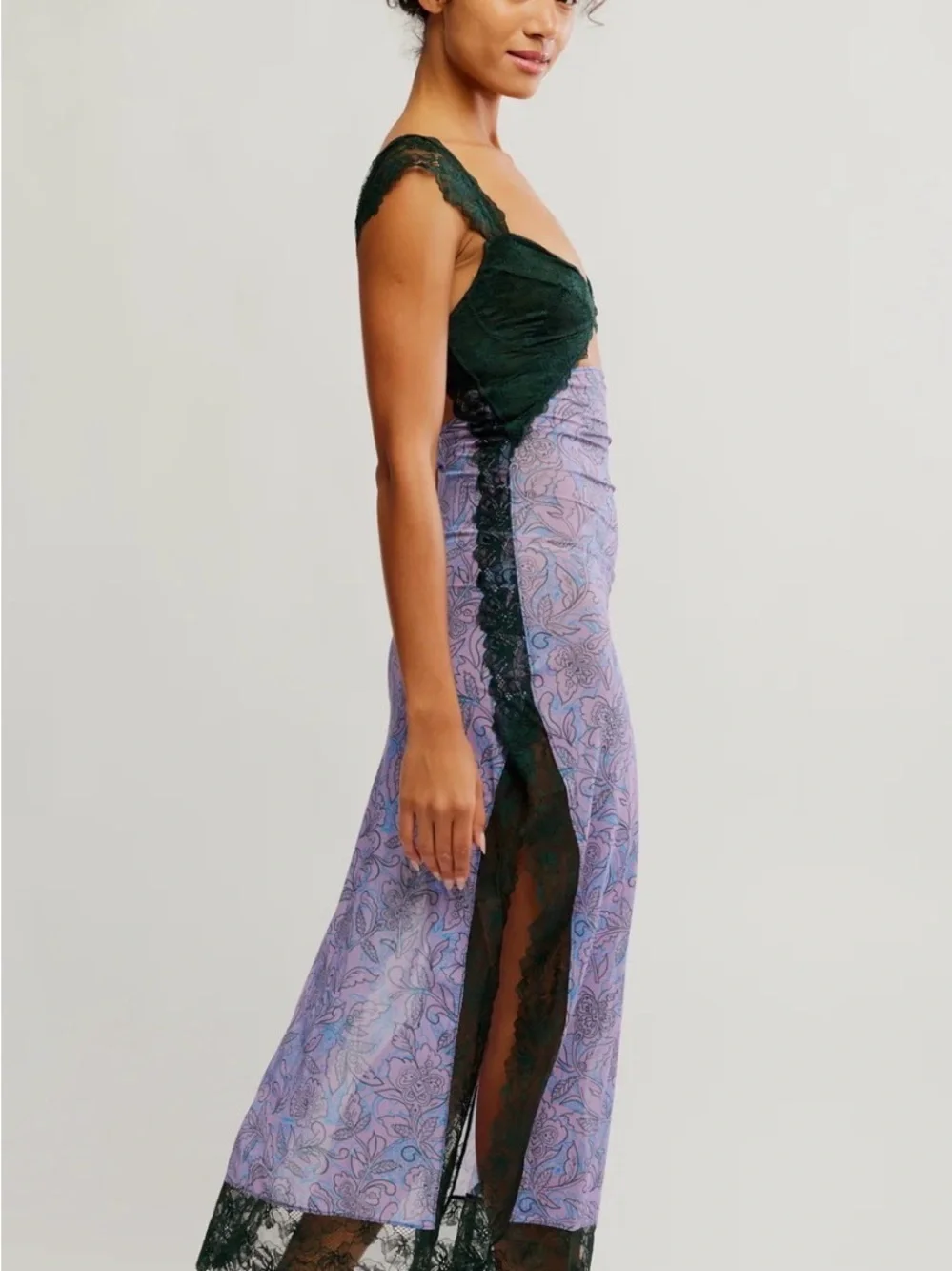 🆕Bnwt Free People Suddenly Fine Maxi Slip Dress - Picture 4 of 12
